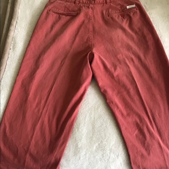 Daniel Cremieux cotton slacks rust color 32”x30”🌴 great look for spring - Picture 3 of 12